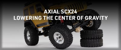 SCX24 Lowering the Center of Gravity