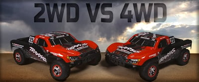 Traxxas Slash 2WD or 4WD. Which is Best?