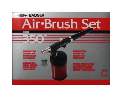 Badger Air-brush Co. 350 Airbrush Starter Set w/BTC 110 Compressor