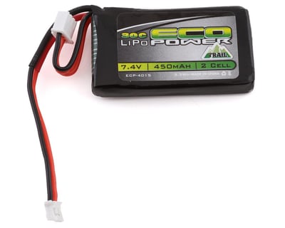Pack 4 batteries LiPo 2S 7,4V 610mAh 15C avec 2 chargeurs USB