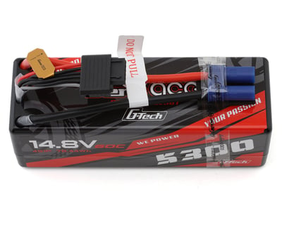 Gens ace 14.8V 2200mAh 45C 4S1P Lipo EC3 And Deans Adapter GEA22004S45T3  Airplane Batteries 