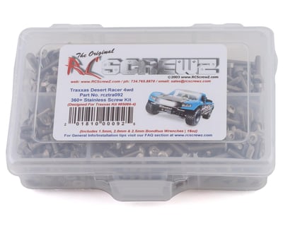 RC Screwz Stainless Steel Screw Kits & Bearing Kits - AMain Hobbies