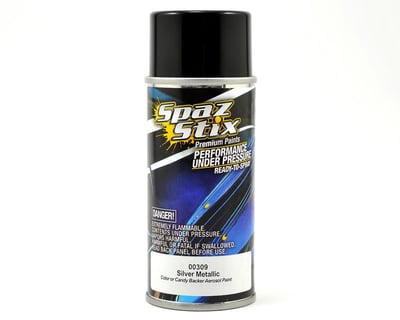 Spaz Stix 3X 10900 10200 10000 Clear Black Backer Mirror Chrome Airbrush Paint Includes Chicagoland RC Coupon
