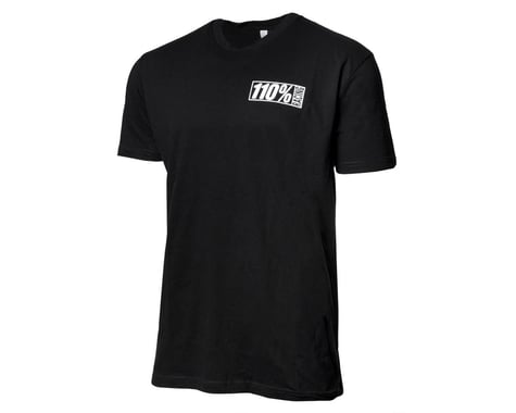 110% Racing Original Logo T-Shirt (Black) (XL)