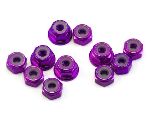 175RC B6.1/B6.1D Aluminum Nut Kit (Purple) (11)
