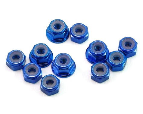 175RC B6.1/B6.1D Aluminum Nut Kit (11) (Blue)