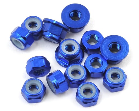 175RC B64/B64D Aluminum Nut Kit (14) (Blue)