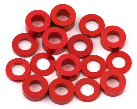175RC Associated RB10 Ball Stud Spacer Kit (Red) (16)