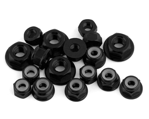 175RC T6.4 Aluminum Nut Kit (Black) (17)