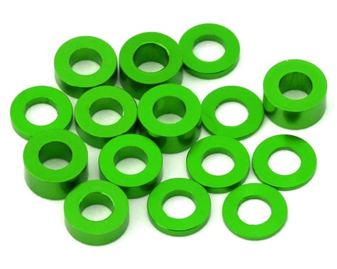 175RC RC10 B7 Aluminum Spacer Kit (Green)