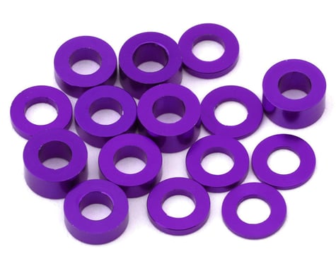 175RC RC10 B7 Aluminum Spacer Kit (Purple)