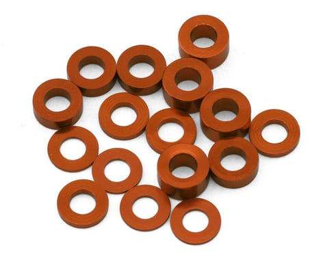 175RC Mugen MSB1 Aluminum Spacers Kit (Orange)