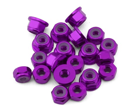 175RC Team Associated RC10B74.2D CE Aluminum Nuts Kit (Purple)