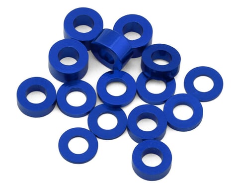 175RC Team Associated RC10B74.2D CE Aluminum Spacers Kit (Blue)