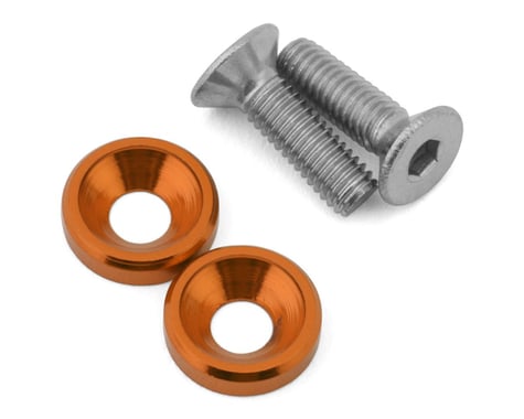 175RC Yokomo RookieSpeed RS1.0 Motor Screws (Orange) (2)