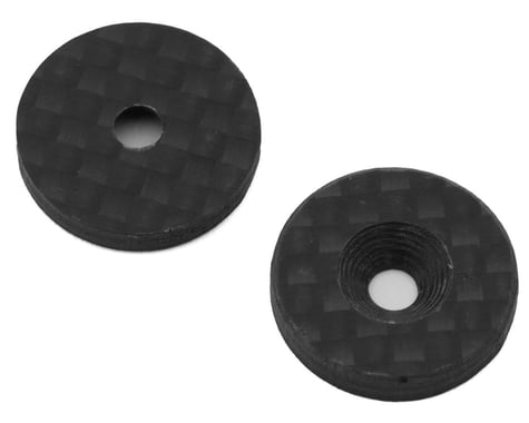 175RC TLR 22 5.0 Carbon Fiber Wing Buttons (2)