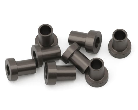 175RC Team Associated RC10B7 Caster Hat Spacer Bushings (Grey) (8)