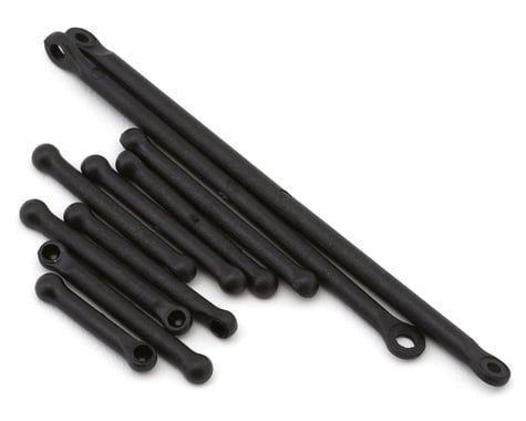 1RC Racing 1/18 Radius Rods (Black) (Midget/Sprint)