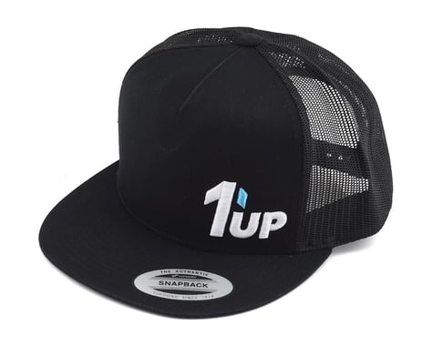 1UP Racing Black Snapback Hat (One Size Fits Most)