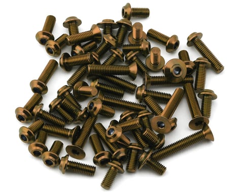 1UP Racing Yokomo MS 1.0 Pro Duty Titanium Upper Screw Set (Bronze)