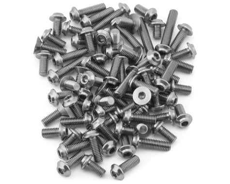 1UP Racing Schumacher Mi9 Pro Duty Titanium Upper Screw Set (Silver)