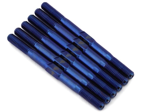 1UP Racing RC10B7/RC10B7D Pro Duty Titanium Turnbuckle Set (Blue)