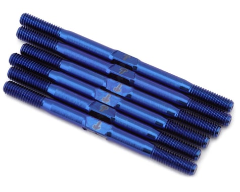 1UP Racing Yokomo SO 2.0 Pro Duty Titanium Turnbuckle Set (Blue)