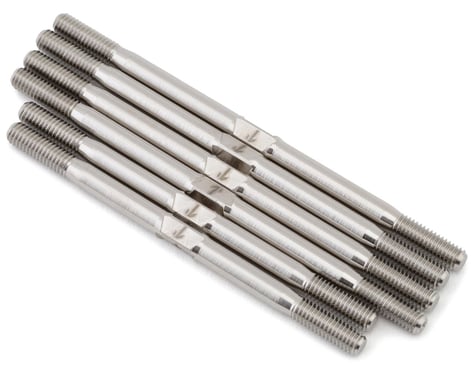 1UP Racing RC10T6.4/RC10SC6.4 Pro Duty Titanium Turnbuckle Set (Silver)