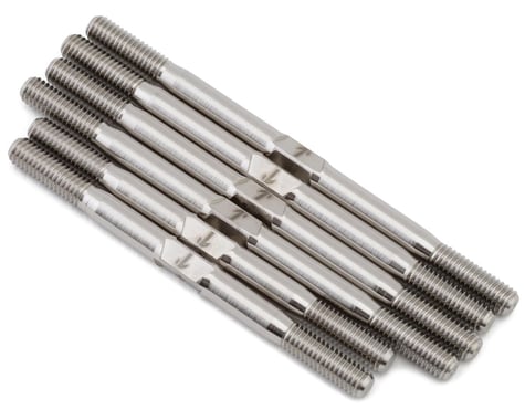 1UP Racing Schumacher Cougar LD3 Pro Duty Titanium Turnbuckle Set (Silver)