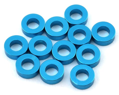 1UP Racing Precision Aluminum Shims (Blue) (12) (2mm)