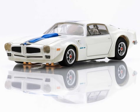 AFX 1970 Firebird Trans Am HO Scale Slot Car (White/Blue)