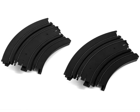 AFX Curved 9" Slot Car Track expansion Pieces (2)
