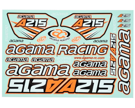 Agama A215 Decal Sheet