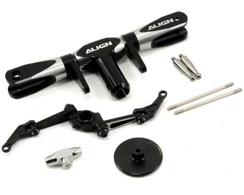 Align T-Rex 550 Flybarless Head Assembly (No Electronics) (Black)