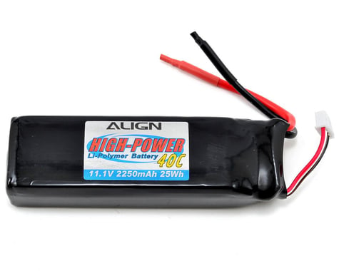 Align 3S1P Li-Poly Battery 40C (11.1V/2250mAh)