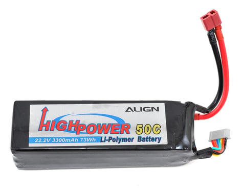 Align 6S1P LiPo Battery 50C (22.2V/3300mAh)