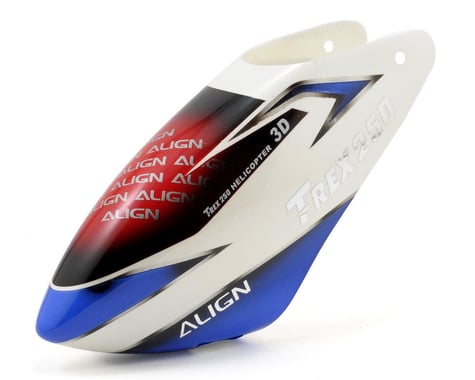 Align 250SE Painted Canopy (White/Blue)