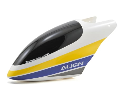 Align 450V2 Painted Canopy (White/Yellow/Blue)