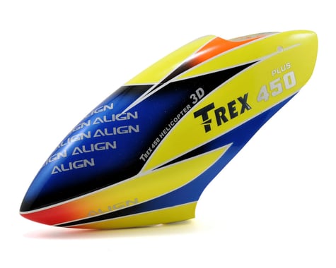 Align 450 Plus Painted Canopy (Red/Yellow/Blue)