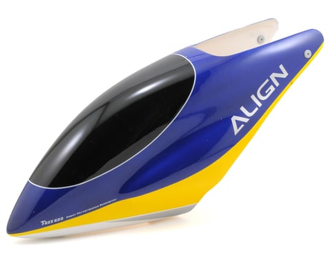 Align 600E Painted Canopy (Blue)