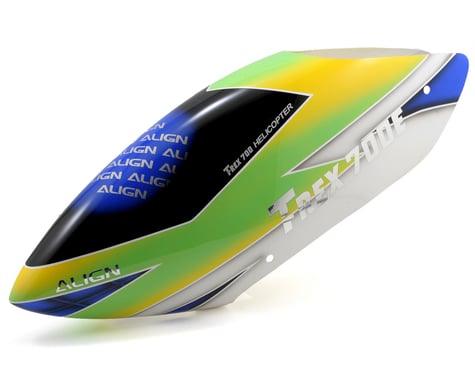 Align 700E Painted Canopy (Green/Yellow/White)