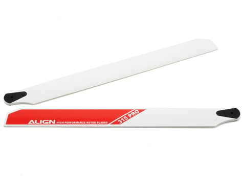 Align 315 Pro Rotor Blade Set (White/Red)