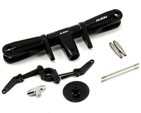 Align T-Rex 700 Flybarless Head Assembly (No Electronics) (Black)