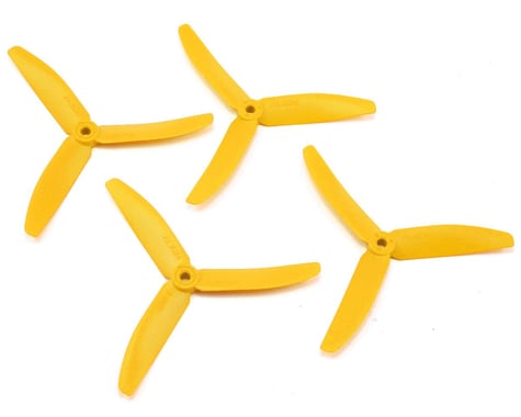 Align 5040 5 Inch Tri-Blade Propeller (Yellow) (2CW & 2CCW)