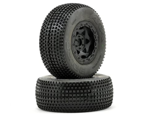 AKA Enduro Short Course Pre-Mounted Tires (Soft) (Slash Rear) (2)