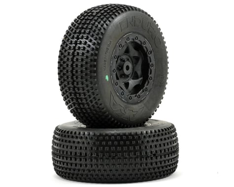 AKA Enduro Short Course Pre-Mounted Tires (SC10 Rear) (2)