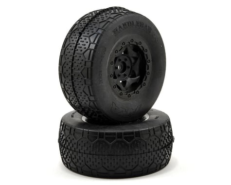 AKA Handlebar LTD Wide SC Pre-Mounted Tires (Slash Front) (2) (Black)