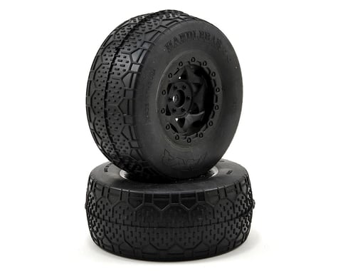 AKA Handlebar LTD Wide SC Pre-Mounted Tires (SC5M) (2) (Black)
