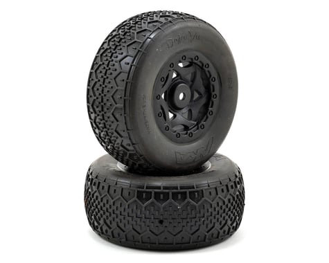 AKA Deja Vu Wide SC Pre-Mounted Tires (TEN-SCTE) (2) (Black)