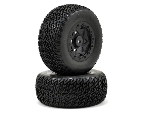 AKA Roadblock Wide SC Pre-Mounted Tires (TEN-SCTE) (2) (Soft)